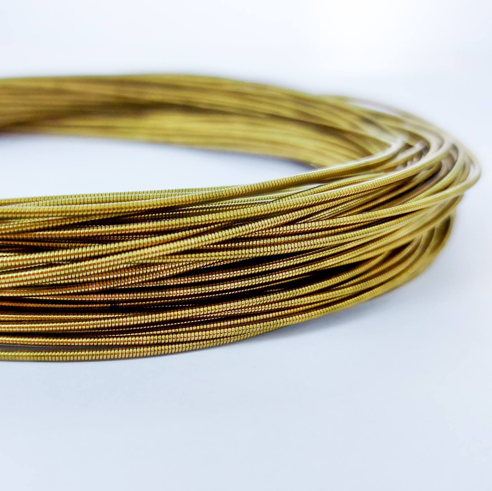 Канитель жорстка 1,25 мм Dark beige