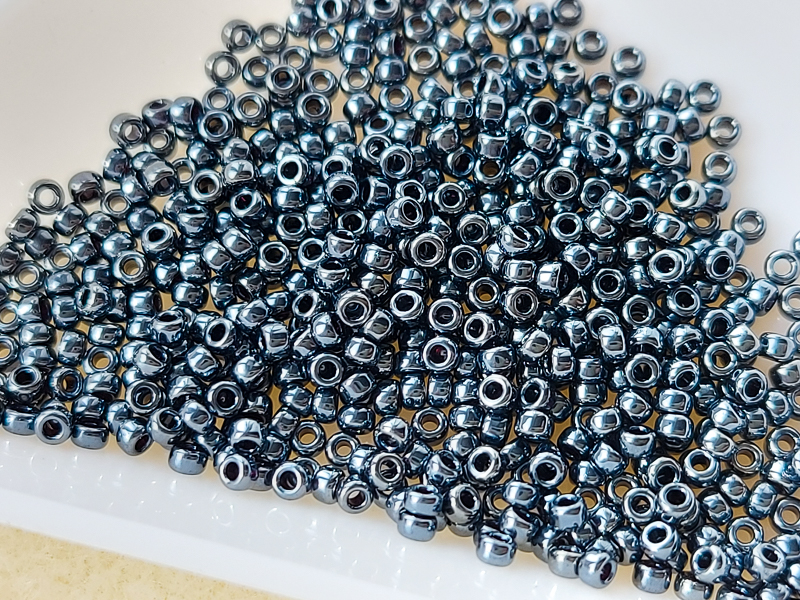 Бісер 5г Miyuki круглий 15/0 Miyuki 15-9451 Японія GUNMETAL