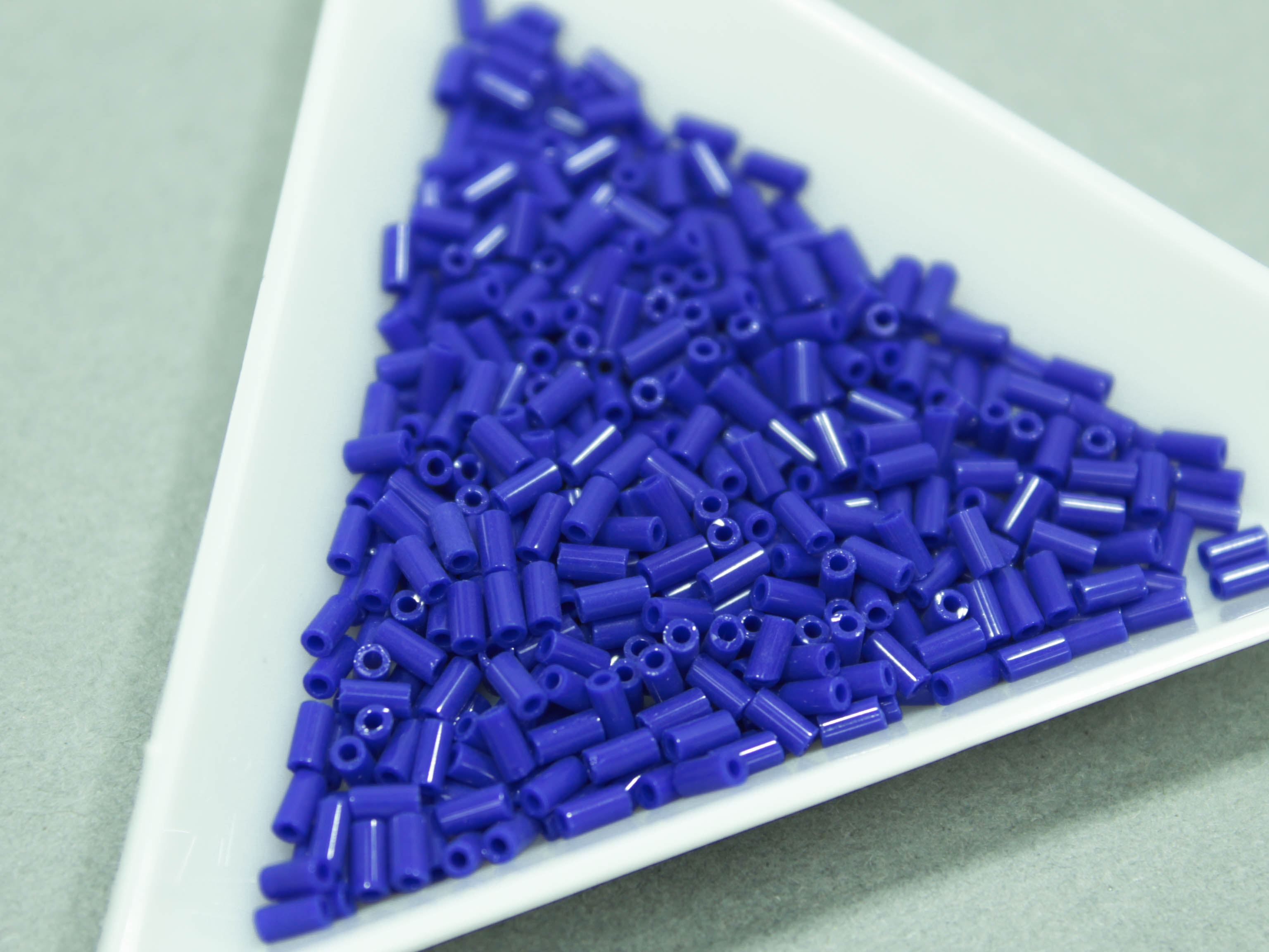 Стеклярус Miyuki 3mm, 5г, Op Cobalt