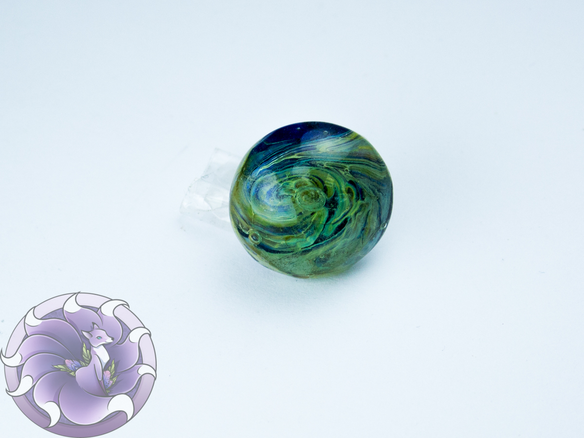 Кабошон Lampwork ручної роботи #42