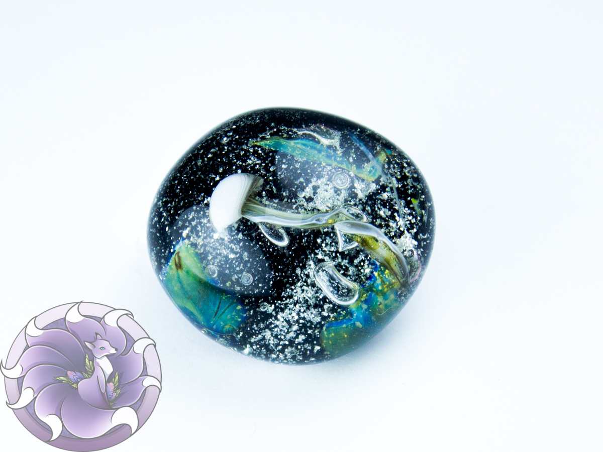 Кабошон Lampwork ручної роботи #46