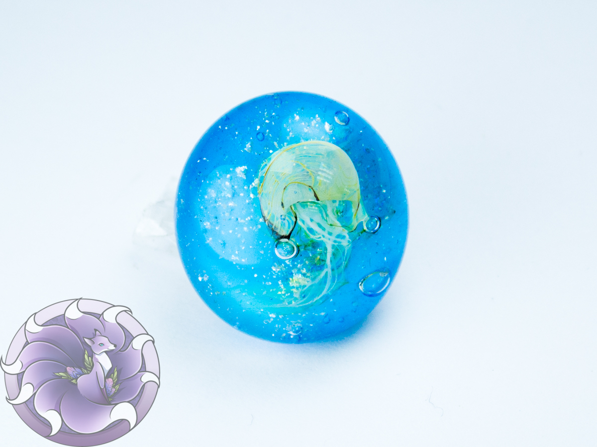 Кабошон Lampwork ручної роботи #48