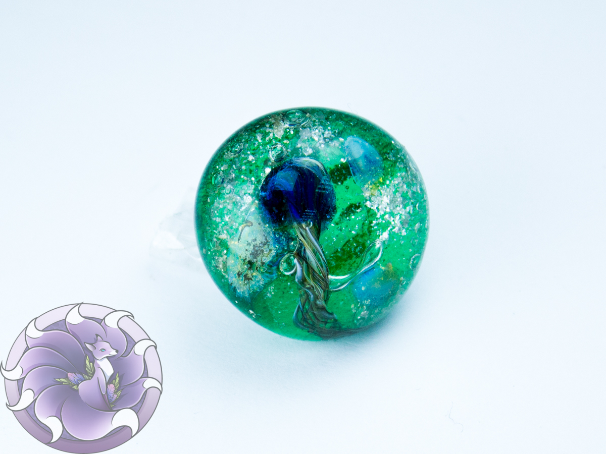 Кабошон Lampwork ручної роботи #53
