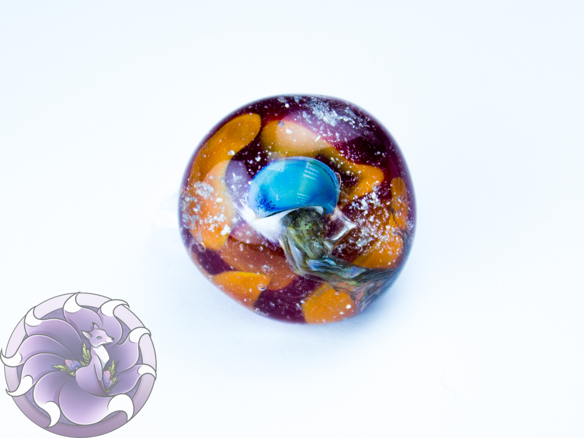 Кабошон Lampwork ручної роботи #55