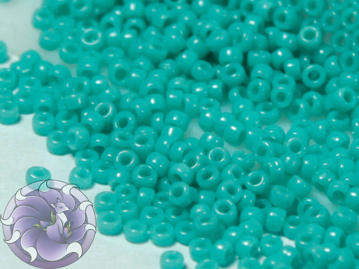 5г Бісер TOHO круглий 15/0 Opaque Turquoise