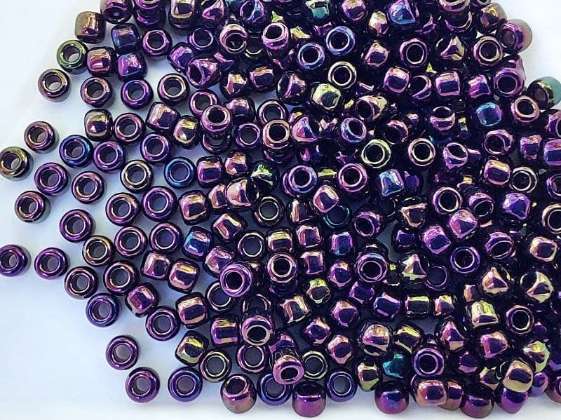 Бісер 5г TOHO Round 11/0 Metallic Iris - Purple TR-11-85