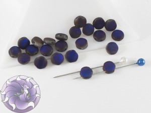 DiscDuo® Beads 6 x 4 mm Crystal Azuro Full Matted