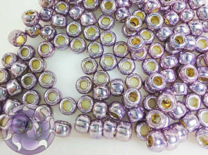 Бісер 5г TOHO Round 8/0 PermaFinish - Galvanized Pale Lilac TR-08-PF579