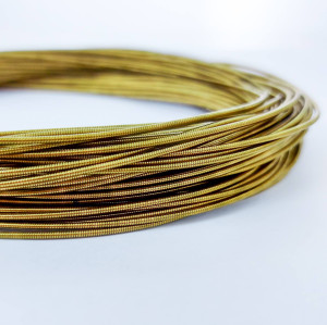 Канитель жорстка 1,25 мм Dark beige