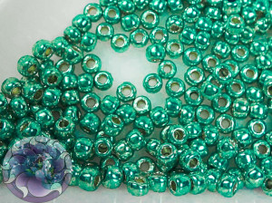 Бісер 5г TOHO Round 11/0 PermaFinish - Galvanized Teal TR-11-PF569