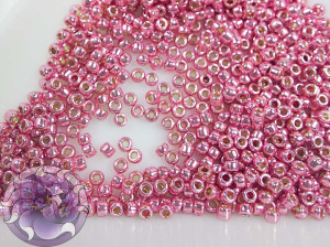 5г Бісер TOHO 15/0 Galvanized Pink Lilac TR-15-PF553