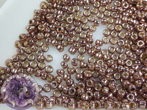 5г Бісер TOHO круглий 15/0 PermaFinish - Galvanized Mauve TR-15-PF556