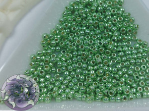 Бісер 5г TOHO Round 11/0 PermaFinish - Galvanized Sea Foam TR-11-PF560