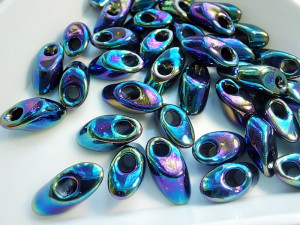 LMA-455 Miyuki 4x7mm Long Magatama 5г MET VARGTD BLUE IRIS