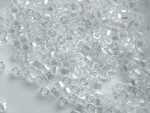 Бісер шестигранник 5г Miyuki Nex Cut 11/0 Колір Crystal Luster Cut