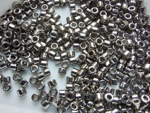 DB0021 Бісер 1 грам Nickel Plated 11/0 Miyuki Delica Bead 