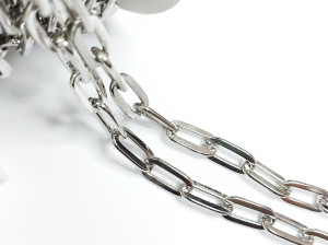 Ланцюг сталь велика 7х16мм, ціна за 10см