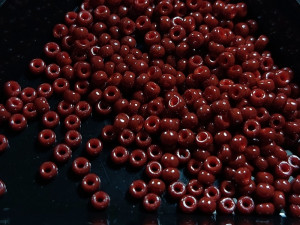 Бісер 5г 11-4470 круглий 11/0 Miyuki Колір Duracoat Dyed Opaque Maroo