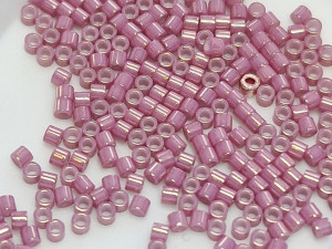 DBS0253 Бісер 1г Miyuki Delica 15/0, Колір OPAQUE DARK ORCHID LUSTER