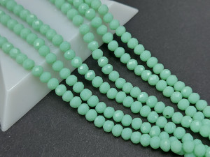 Намистини Ронделі 4мм, нитка 41-44см N1