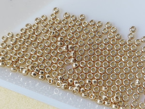 Бісер 1г Miyuki круглий 15/0 Miyuki 15-94204 Японія DURACOAT GALVANIZED CHAMPAGNE