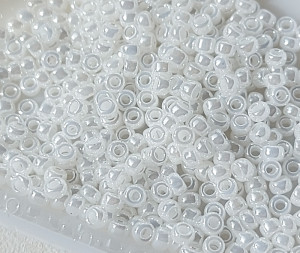 Бісер 5г 11-9420 круглий 11/0 Miyuki Колір WHITE PEARL CEYLON