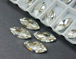 Кристал К9 Маркіз 15*7мм, Колір Crystal 