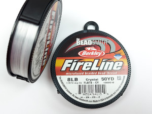 Нитка монокорд FireLine 0,17 мм 46м Колір Crystal