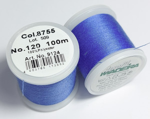 Нитка швейна, для бісеру Madeira, поліестр №120, color 8755