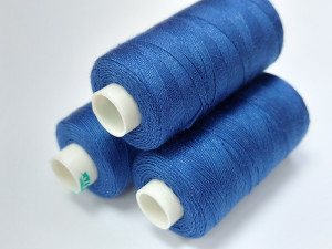 Швейні нитки для джгутів 20s/3 DorTak колір синий