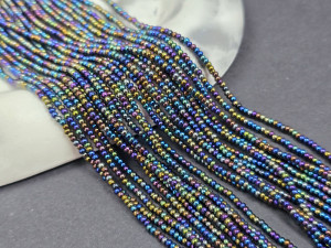 Бісер Preciosa 11/0 на нитці Metallic Rainbow Iris