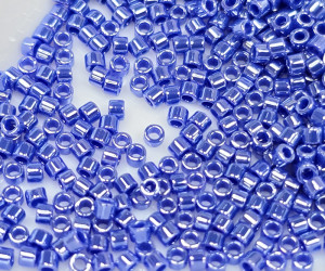 DB1569 Бісер 5 грамм Opaque Cyan Blue 11/0 Miyuki Delica Bead 