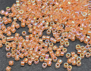 Бісер 5г DB0054 11/0 Miyuki Delica Колір Lined Peach