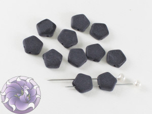 Pego Bead 10mm Jet Matted