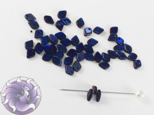 Dragon® Scale Bead 1.5x5mm Jet Full Azuro