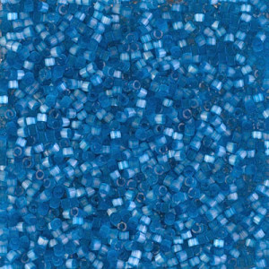 DB1860 Бісер 5г Miyuki Delica 11/0, Колір Silk Inside Dyed Delphinium 
