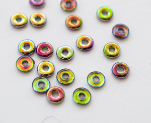 O bead ® 2 x 4 mm CRYSTAL MAGIC ORCHID