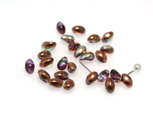 TULIP PETALS 4X6 CRYSTAL COPPER RAINBOW