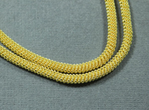 Канитель фігурна 4мм, Gold