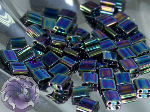 Бісер Miyuki Tila колір Met Variegated Blue Iris 5 грам