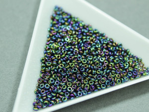 Бісер 5г TOHO- Demi Round 11/0 2.2mm Metallic Rainbow Iris