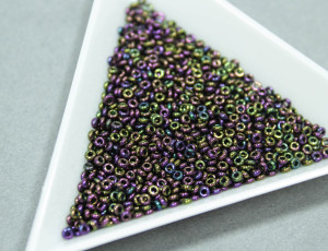 Бісер 5г TOHO- Demi Round 11/0 2.2mm Metallic Iris-Purple
