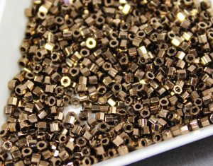 Бісер 5г Miyuki Nex Cut 11/0 Metallic Bronze