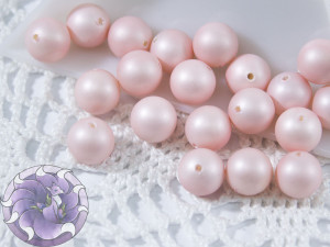Намисто перли shell pearl beads 8мм матова