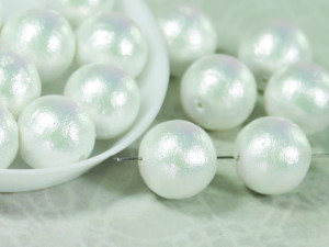 Хлопковий жемчуг Cotton Pearls 12mm Rich White Japan