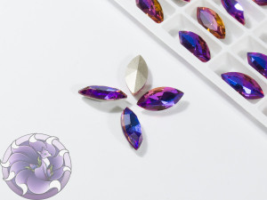 Кристал Маркіз 15х7мм колір Violet Blue