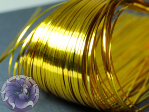 Бить плоска 10шт 1мм Honey Gold