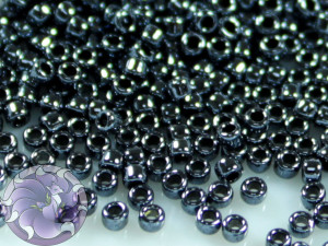 5г Бісер TOHO 15/0 Metallic Hematite TR-15-81