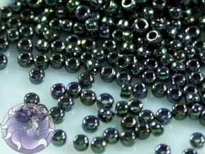 5г Бісер TOHO 15/0 Metallic Moss TR-15-89