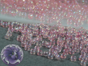 5г Бісер TOHO 15/0 Dyed-Rainbow Ballerina PinkTR-15-171